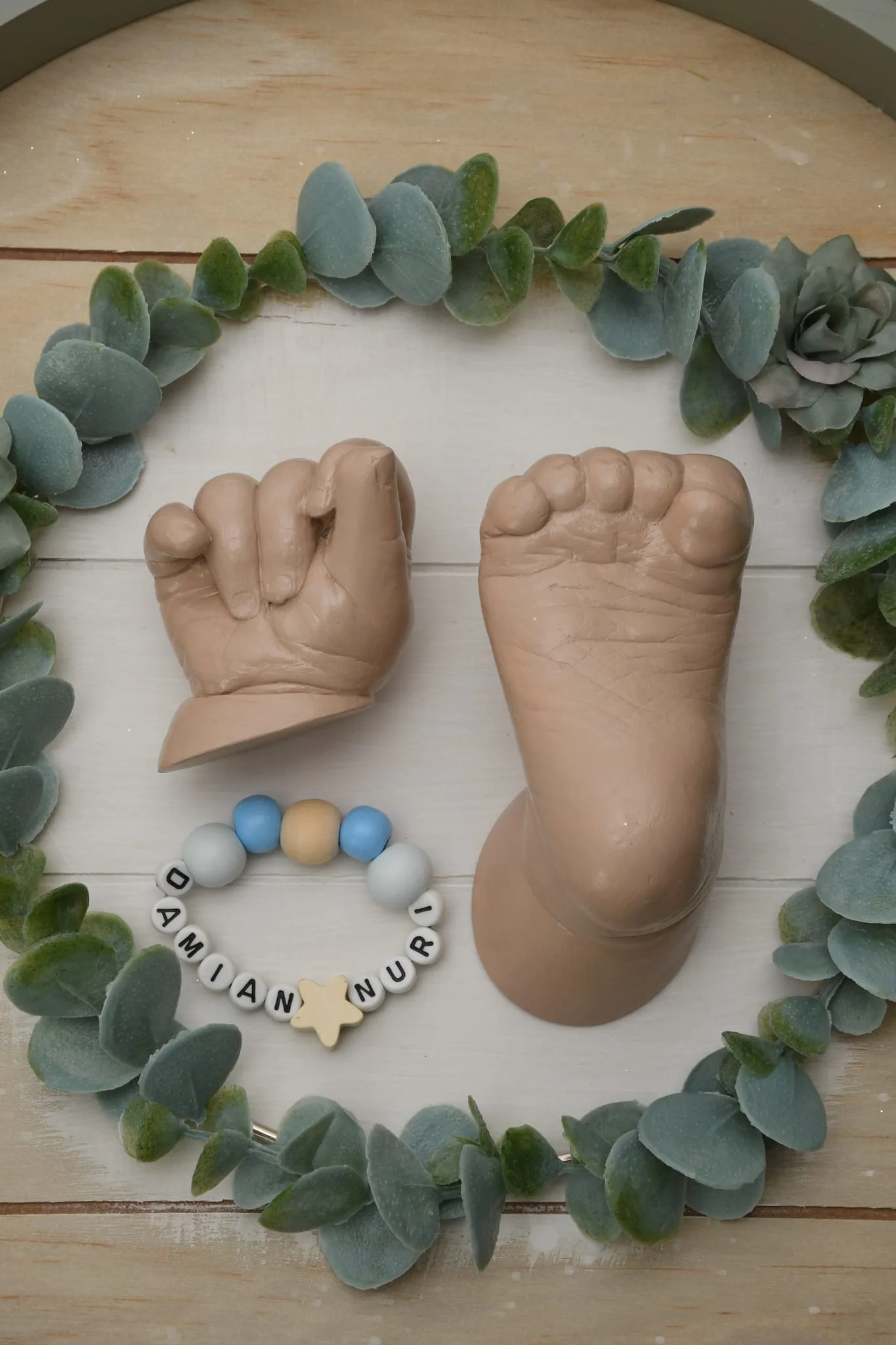 Gipsabdruck Newborn Hand und Fuß Nordhausen 2